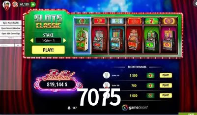 A Popularidade dos Caça-Níqueis no 7075